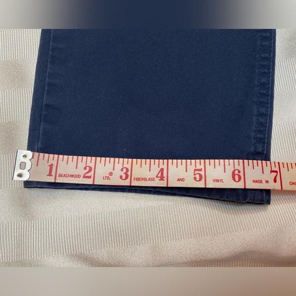 Michael Kors Men’s Parker Slim Fit Navy Twill Pants Sz 32/32 EUC - Picture 8 of 12